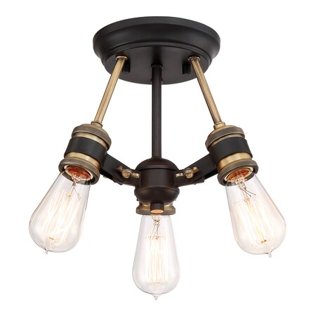 Designers Fountain Miles Semi-Flush 91011-VB